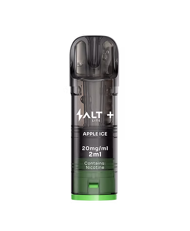 Salt - Plus Lite - Prefilled Pod - 2ml - 2er Pack - Apple Ice
